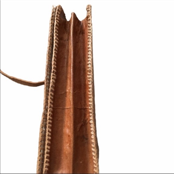 Vintage 60s Leather Bag Snakeskin - Picture 5 of 8